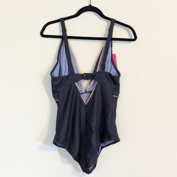 NWT Curvy Kate Navy Swimsuit - Picture 2 of 7